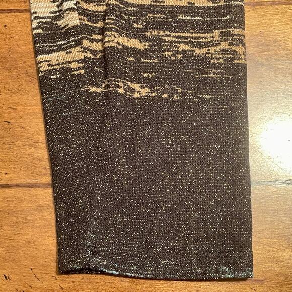 2 Different JM Collection Pullover Tops Womens Sz L Multicolor + Glitter R8A33 - Picture 10 of 16